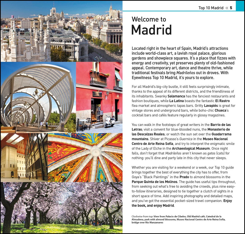 DK Eyewitness Top 10 Madrid