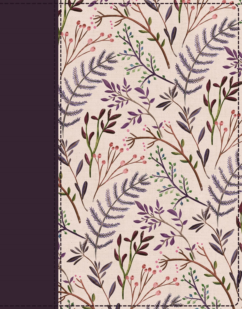 NIV, Journal the Word Bible (Perfect for Note-Taking), Cloth over Board, Pink Floral, Red Letter, Comfort Print