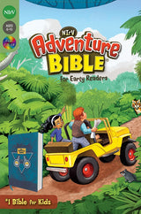 NIrV, Adventure Bible for Early Readers, Leathersoft, Blue, Full Color