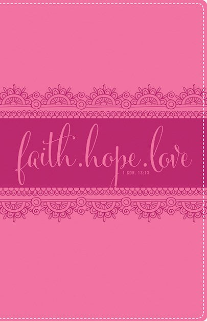 NIV, Bible for Teen Girls, Leathersoft, Pink, Printed Page Edges