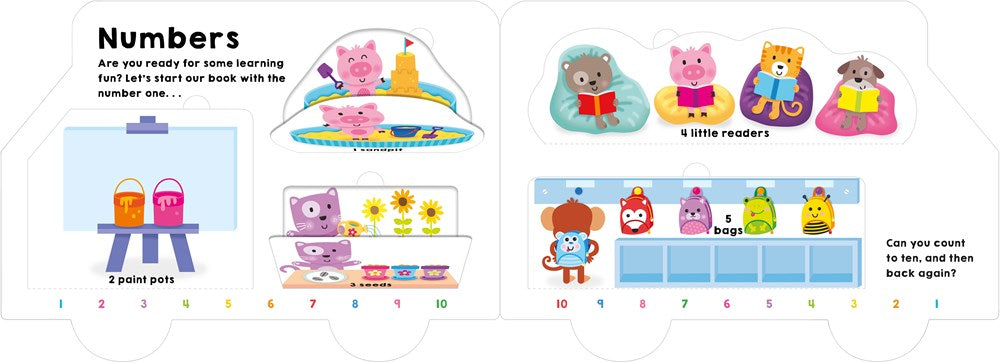 My Fun School Bus Lift-the-flap