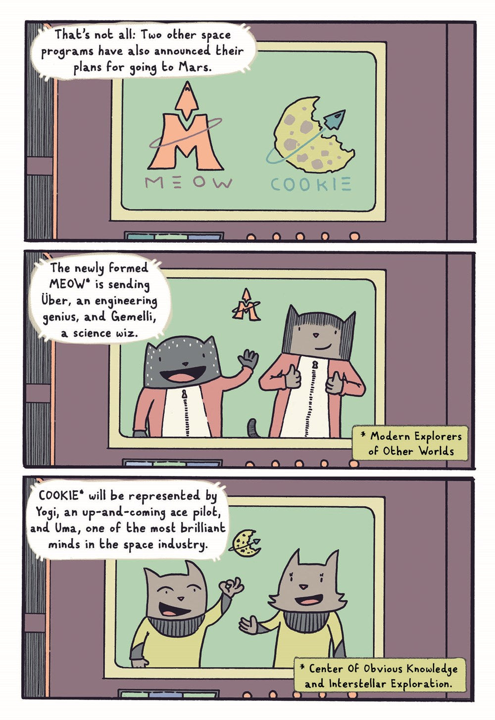 CatStronauts: Race to Mars