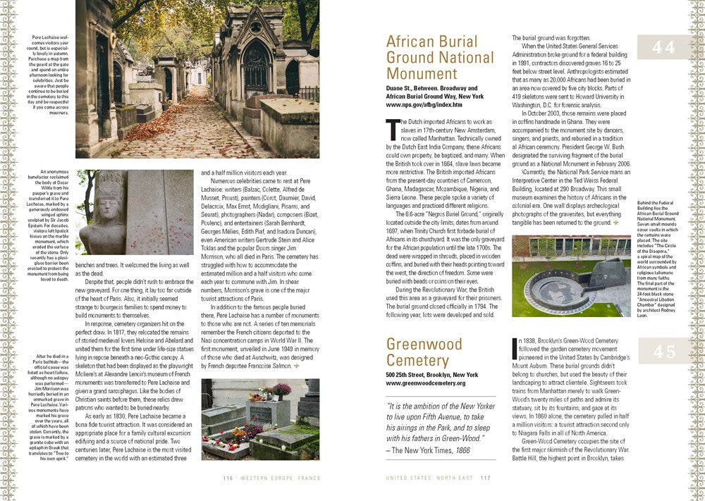 199 Cemeteries to See Before You Die