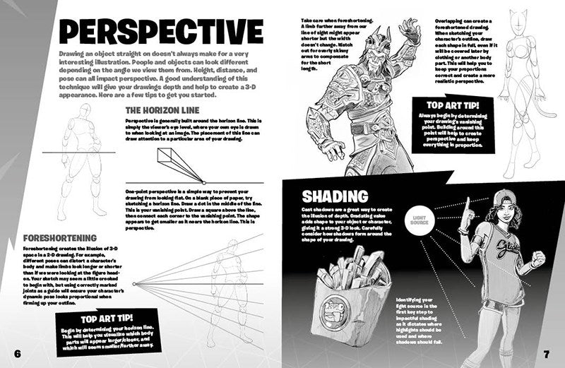 FORTNITE (Official): How to Draw 2