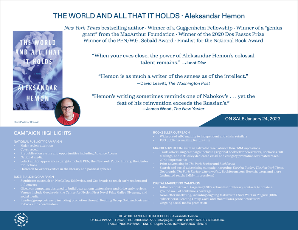 The World and All That It Holds