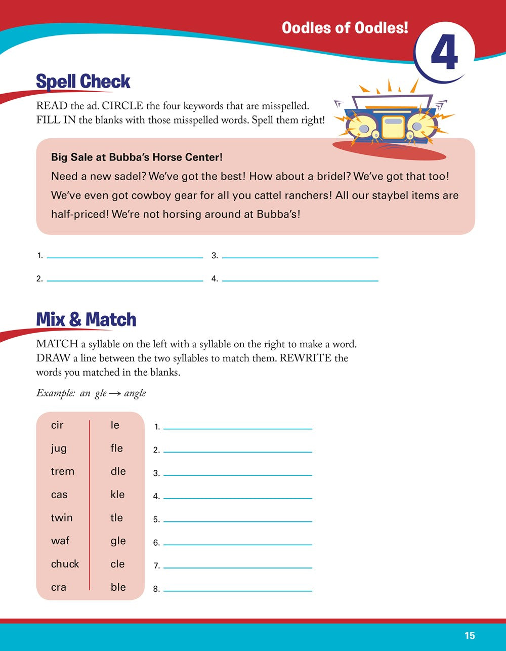 3rd Grade Jumbo Reading Success Workbook