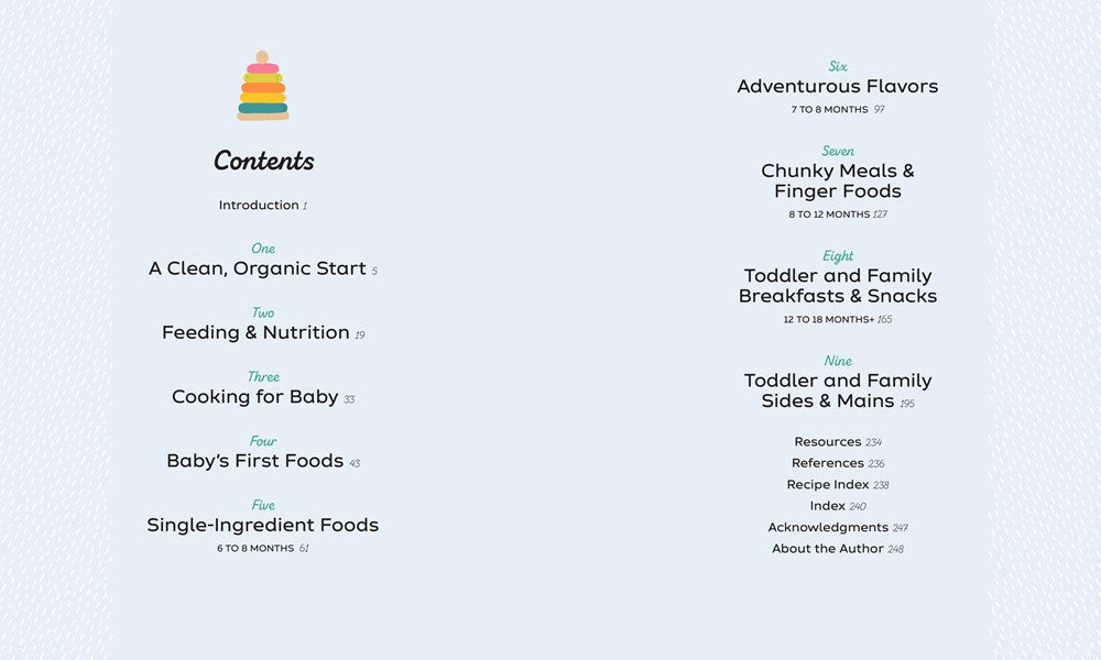 All-Organic Baby Food Cookbook