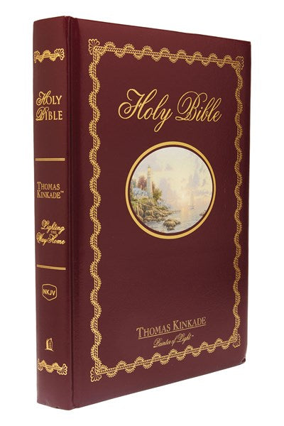 NKJV, Lighting the Way Home Family Bible, Hardcover, Red Letter