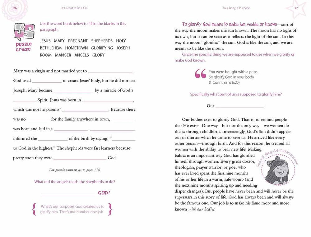 It's Great to Be a Girl!