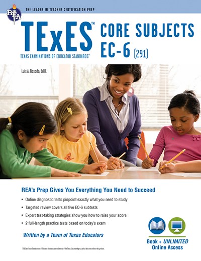 TExES Core Subjects EC-6 (291) Book + Online