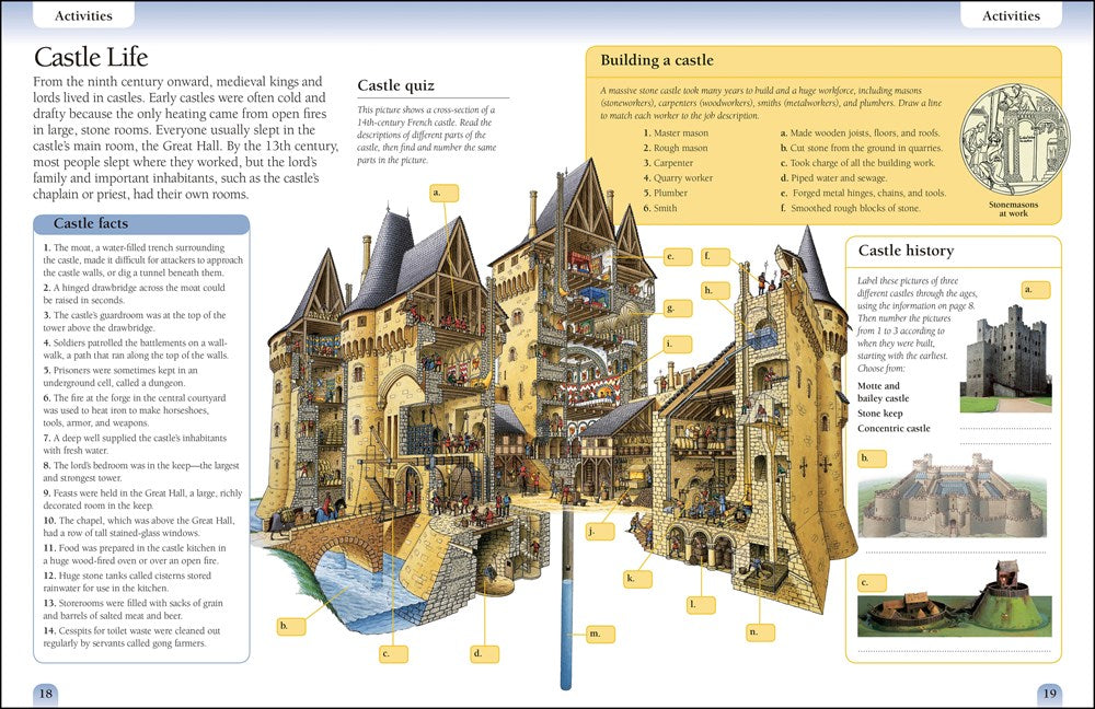 Eyewitness Workbooks Medieval Life