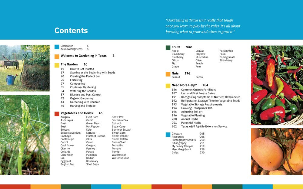 Texas Fruit & Vegetable Gardening, 2nd Edition