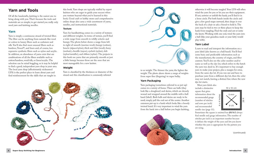 Super Easy Knitting for Beginners