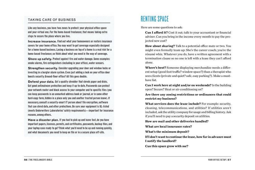 The Freelancer's Bible