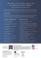 NIV, Chronological Study Bible, Hardcover, Comfort Print