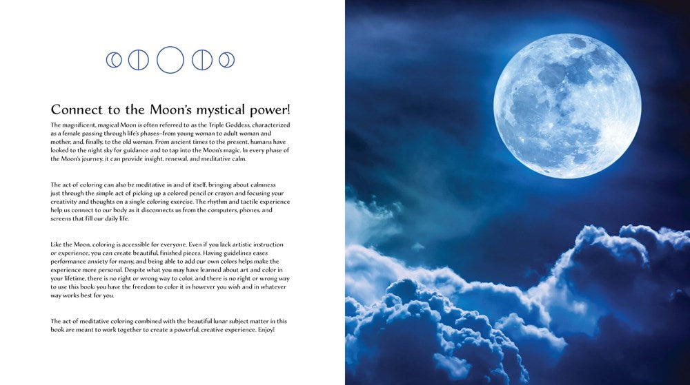 Moon Magic Coloring Book