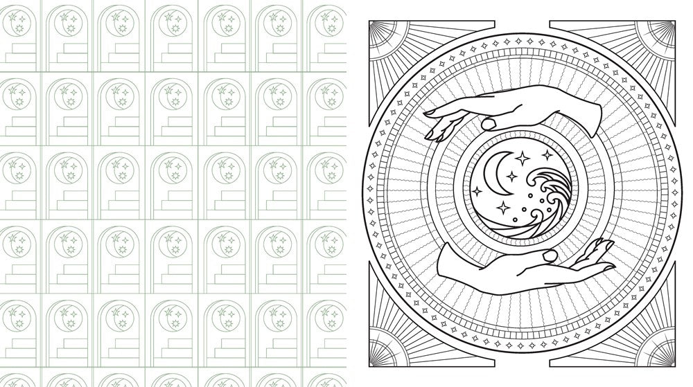 Moon Magic Coloring Book