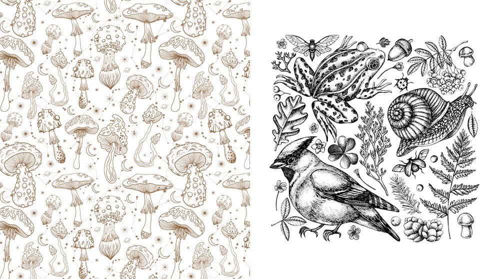 Goblincore Coloring Book