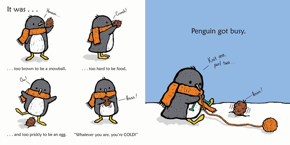 Penguin and Pinecone