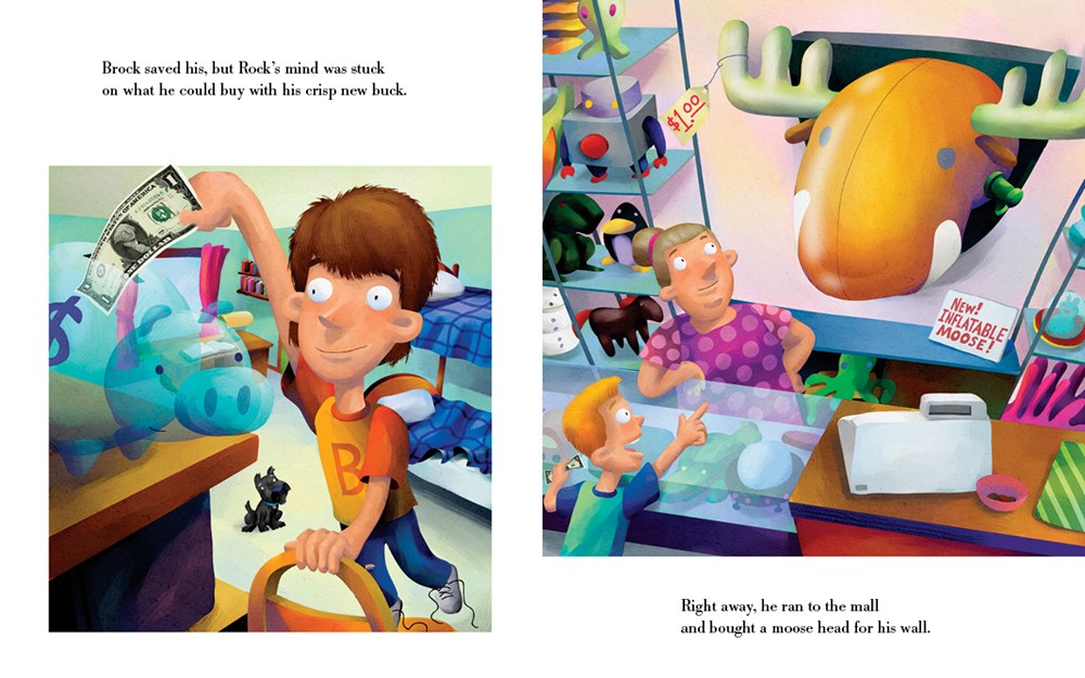 Rock, Brock, and the Savings Shock