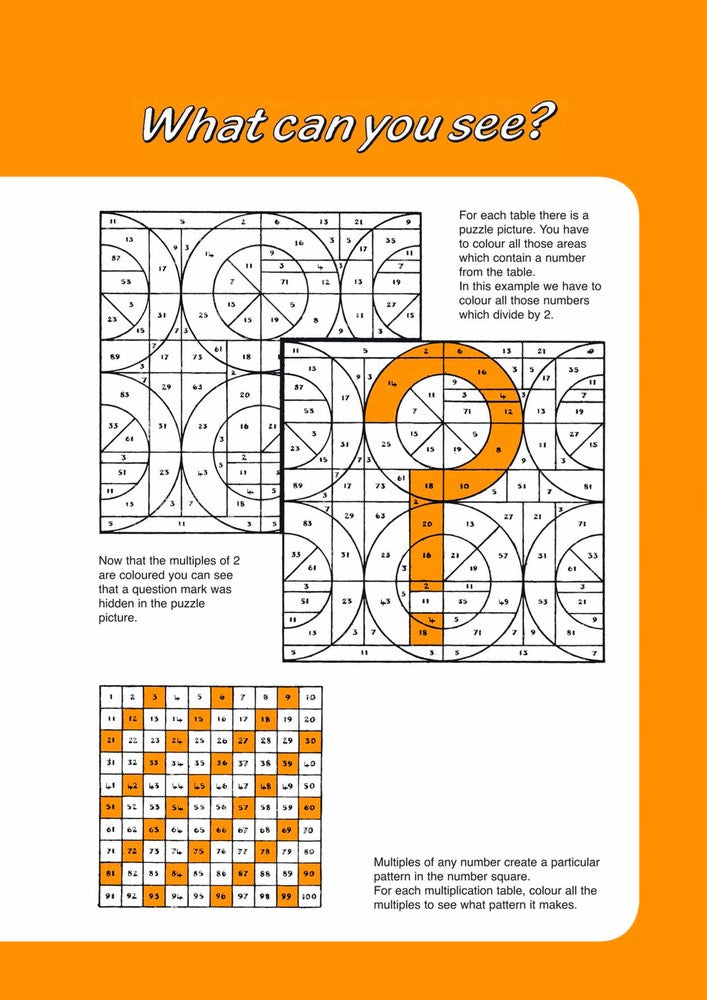 The Multiplication Tables Colouring Book