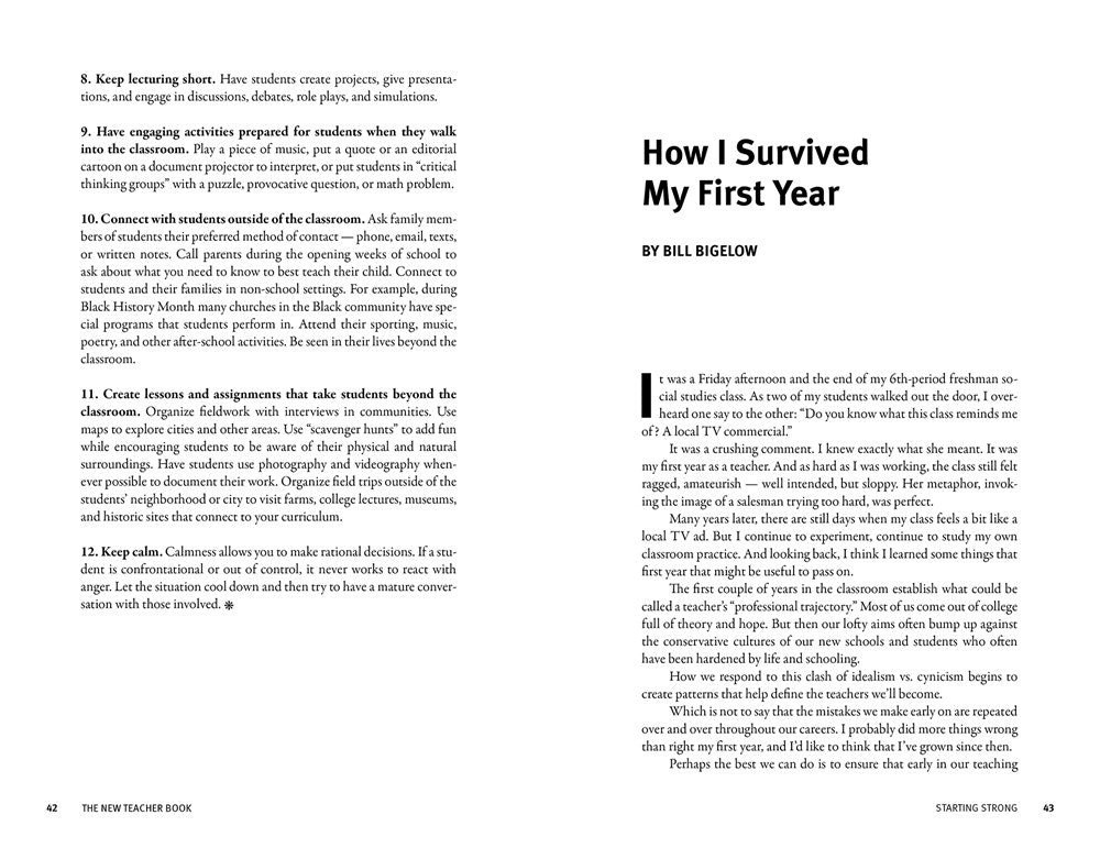 The New Teacher Book