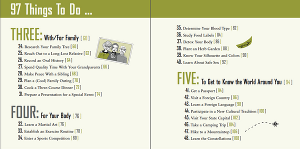 97 Things to Do Before You Finish High School
