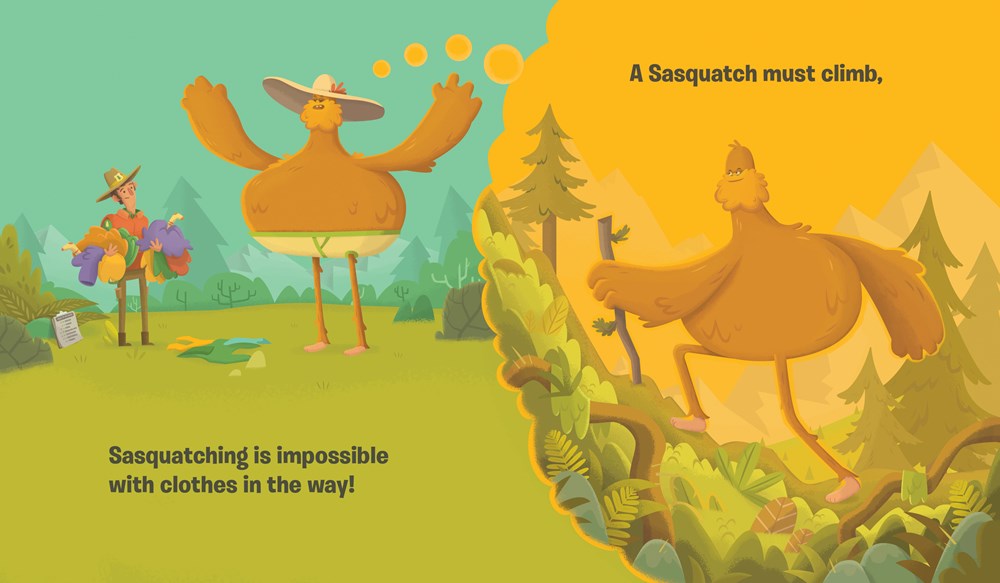 Get Dressed, Sasquatch!