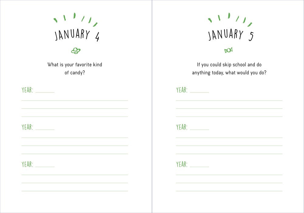 One Question a Day for Kids: A Three-Year Journal