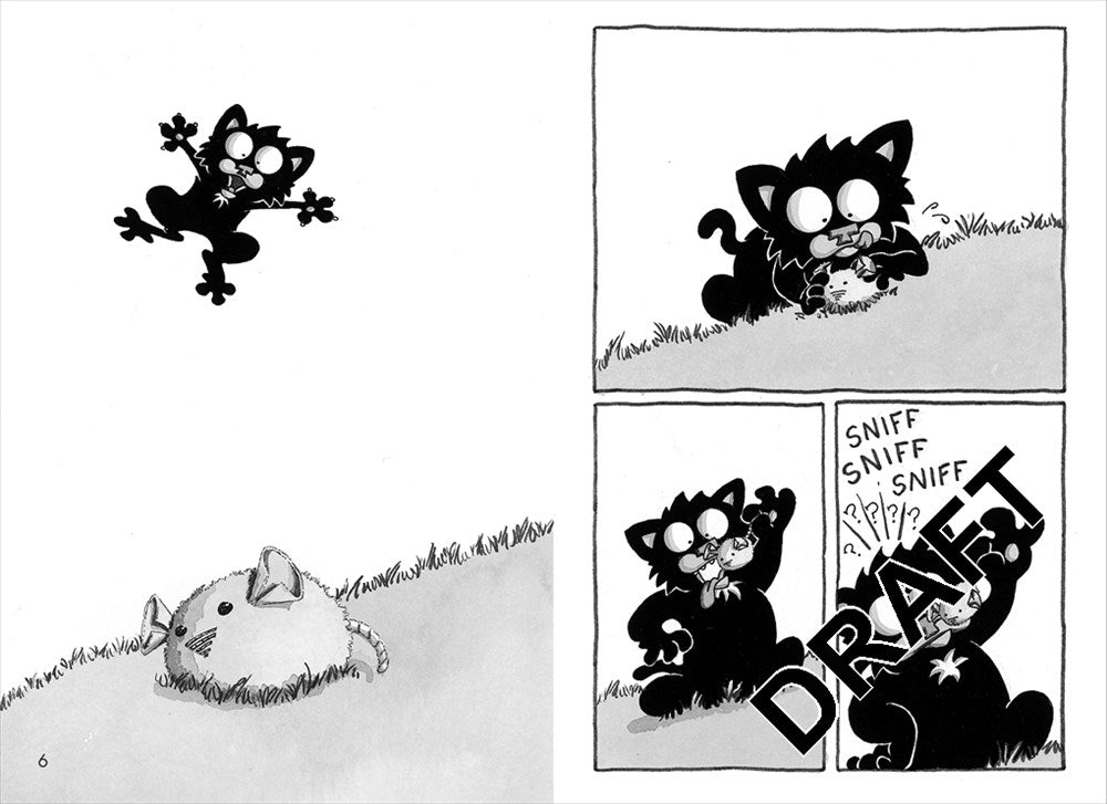 Bad Kitty: Kitten Trouble (paperback black-and-white edition)