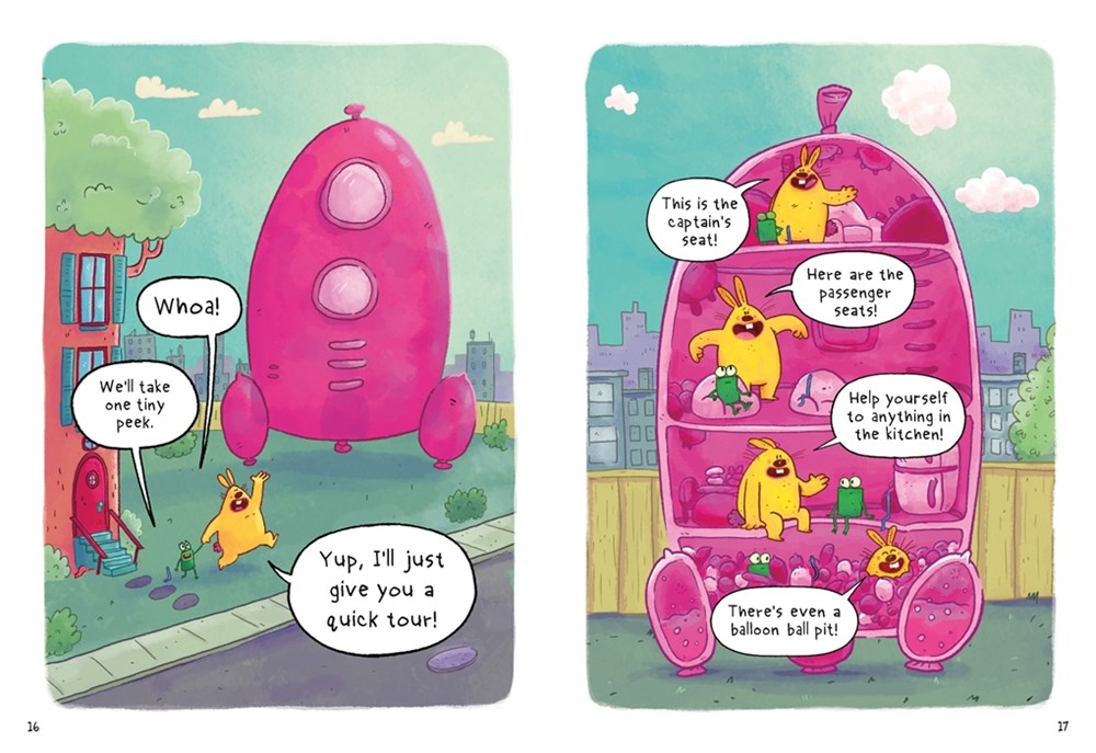 Blue, Barry & Pancakes: Escape from Balloonia