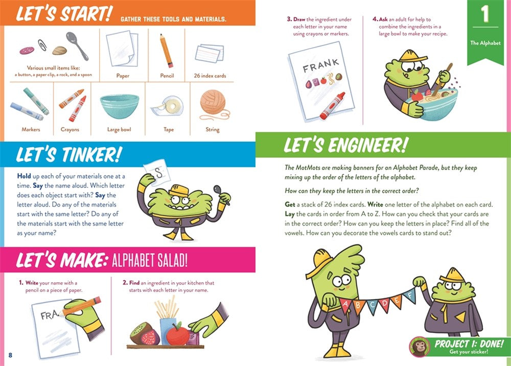 TinkerActive Workbooks: Kindergarten English Language Arts