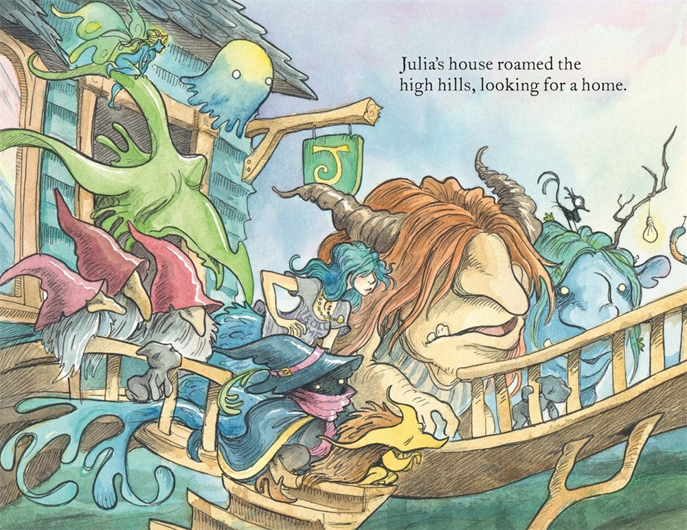 Julia's House Goes Home