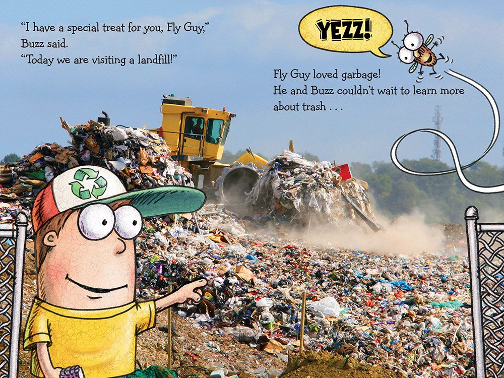 Fly Guy Presents: Garbage and Recycling (Scholastic Reader, Level 2)