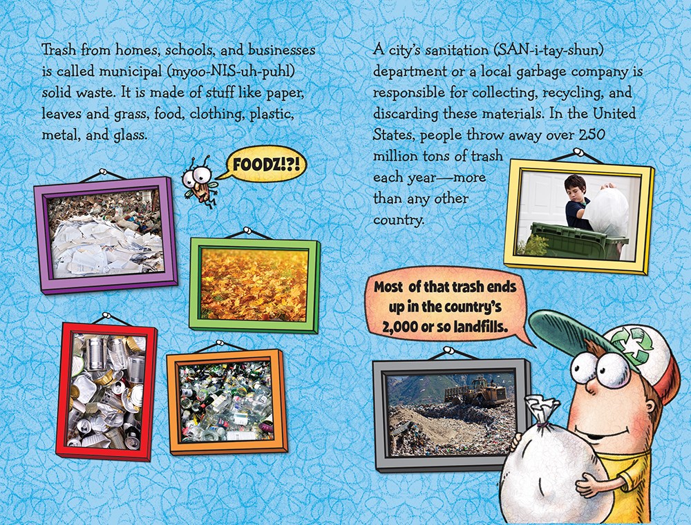 Fly Guy Presents: Garbage and Recycling (Scholastic Reader, Level 2)