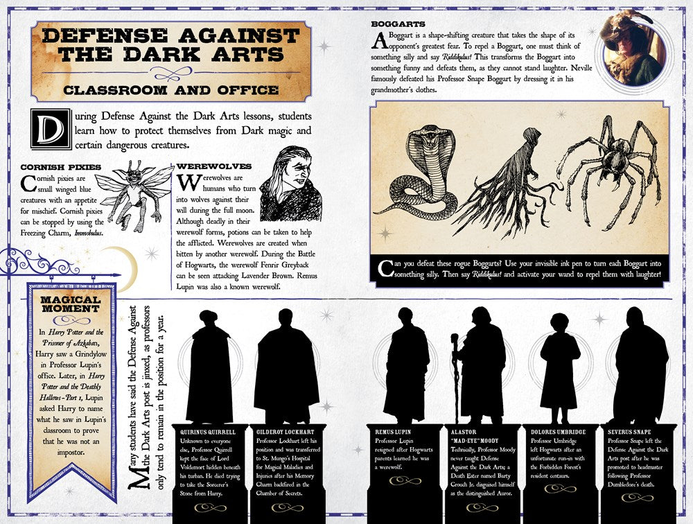 Marauder's Map Guide to Hogwarts (Harry Potter)