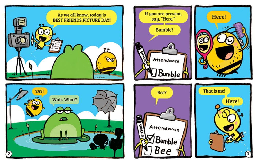 Don't Worry, Bee Happy: An Acorn Book (Bumble and Bee #1)