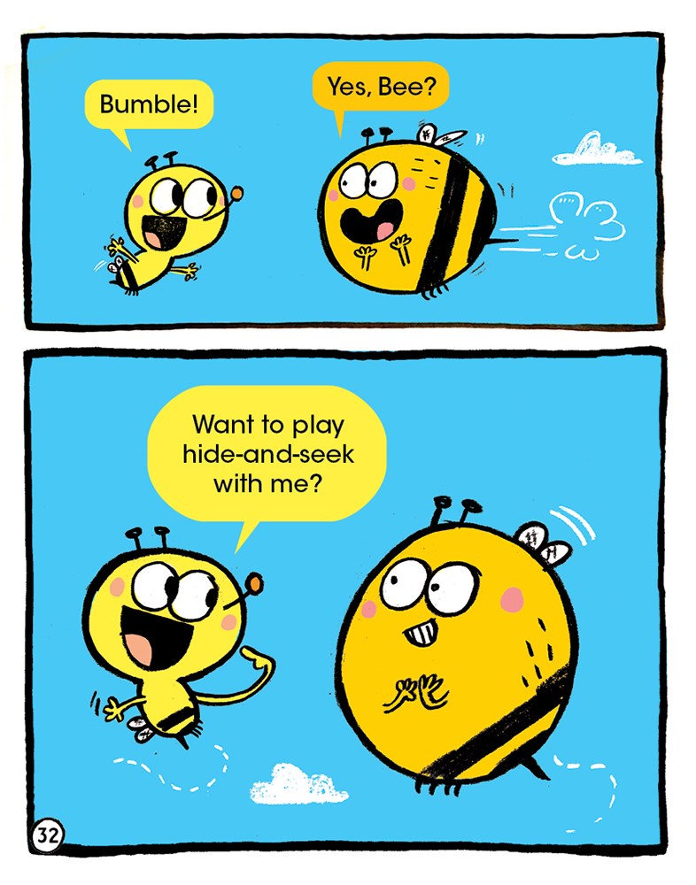 Let's Play Make Bee-lieve: An Acorn Book (Bumble and Bee #2)