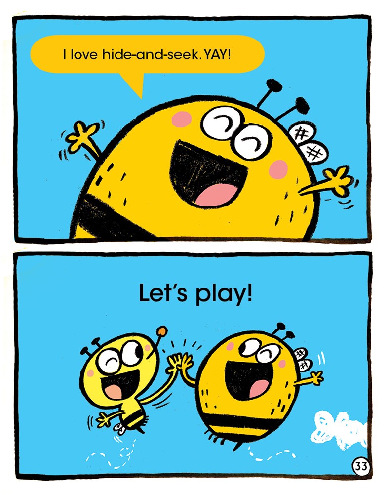 Let's Play Make Bee-lieve: An Acorn Book (Bumble and Bee #2)