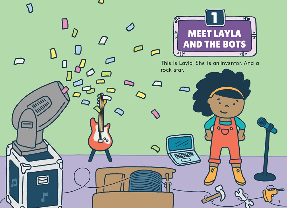 Happy Paws: A Branches Book (Layla and the Bots #1)