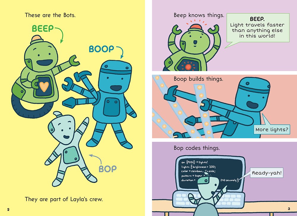 Happy Paws: A Branches Book (Layla and the Bots #1)