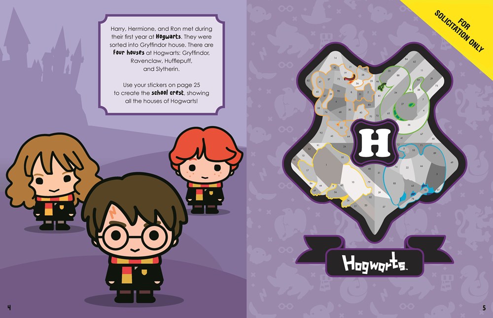 Harry Potter: Create by Sticker: Hogwarts