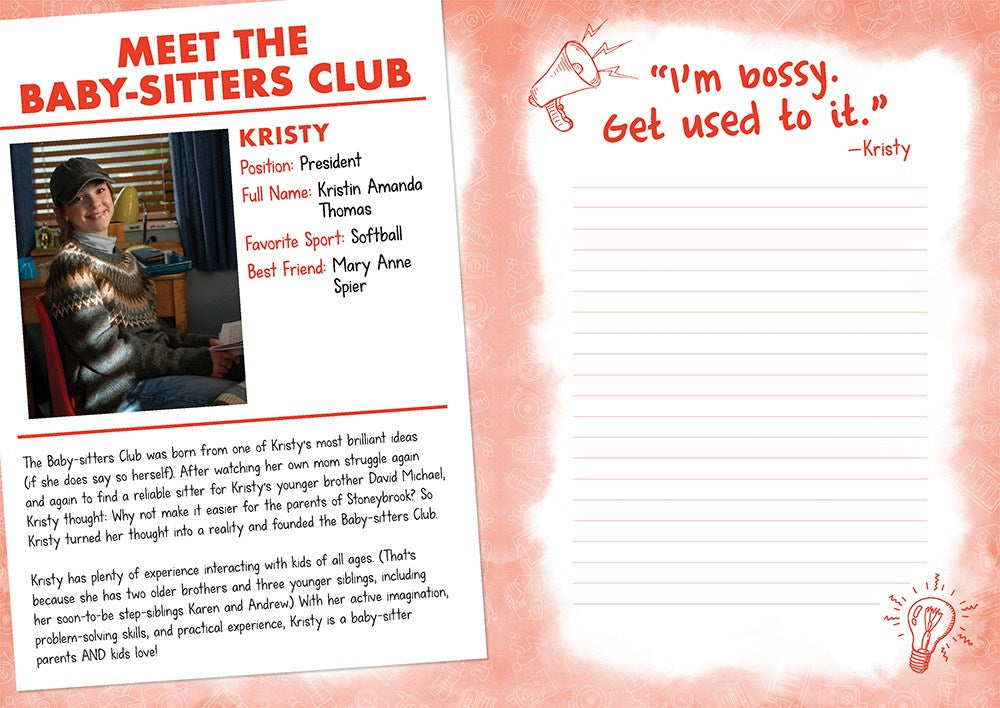 Welcome to Stoneybrook: A Guided Journal (Baby-Sitters Club TV)