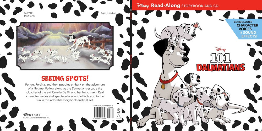 101 Dalmatians ReadAlong Storybook and CD