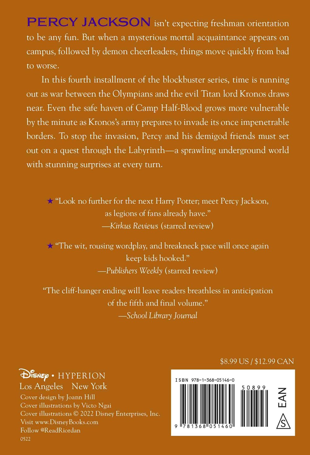 Percy Jackson and the Olympians, Book Four: The Battle of the Labyrinth