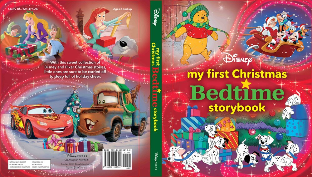 My First Disney Christmas Bedtime Storybook