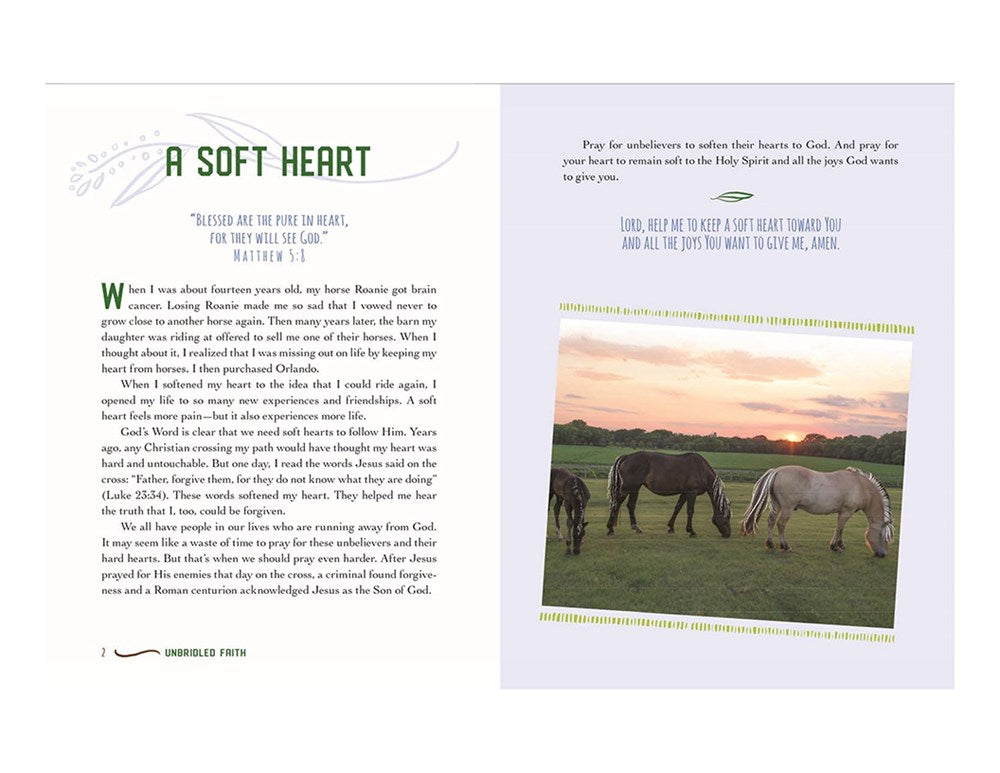 Unbridled Faith Devotions for Young Readers