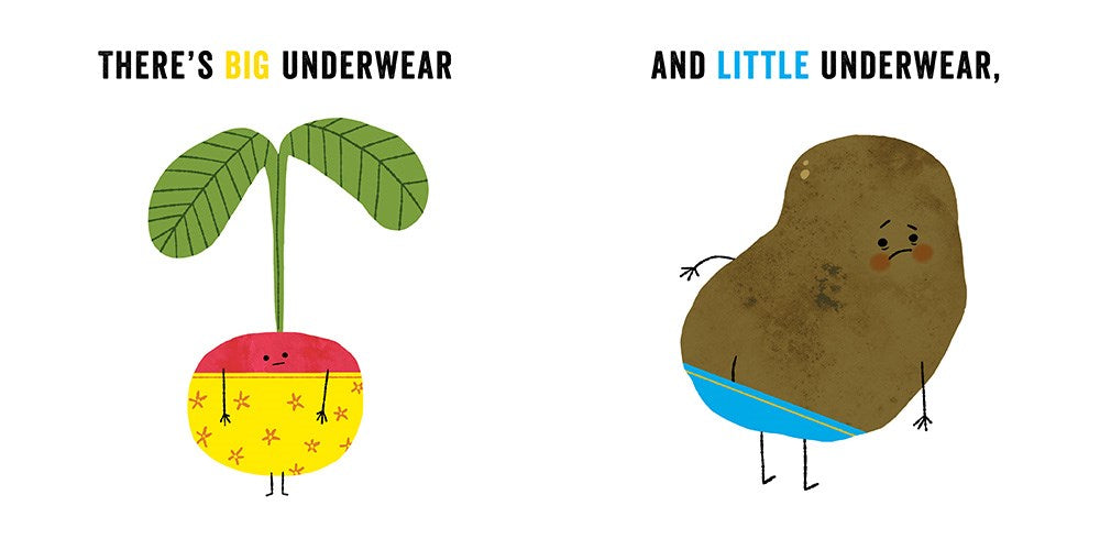 Vegetables in Underwear