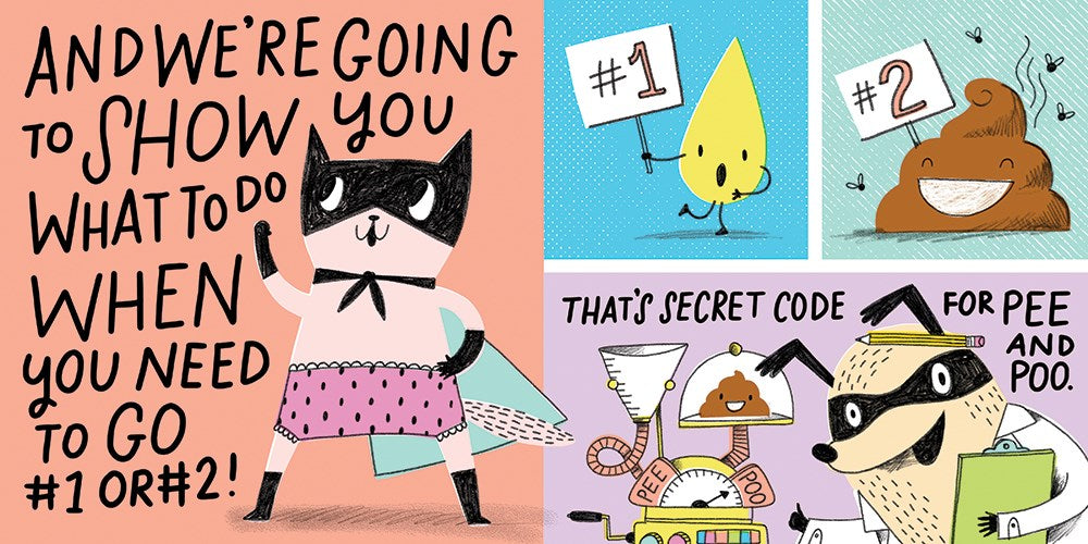 Super Pooper and Whizz Kid (A Hello!Lucky Book)