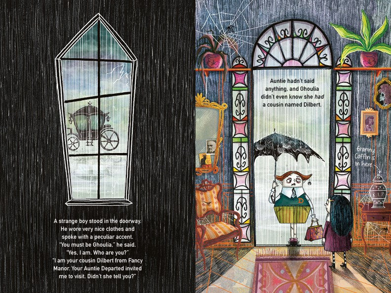 Ghoulia and the Mysterious Visitor (Book #2)